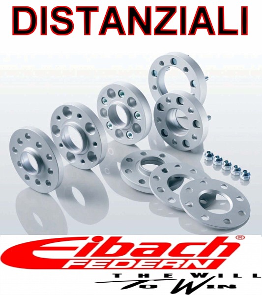 Distanziali Ruote IGP 16mm Per Audi A4/A5 - Alluminio Ergal, Bulloni Acciaio, Made In Italy